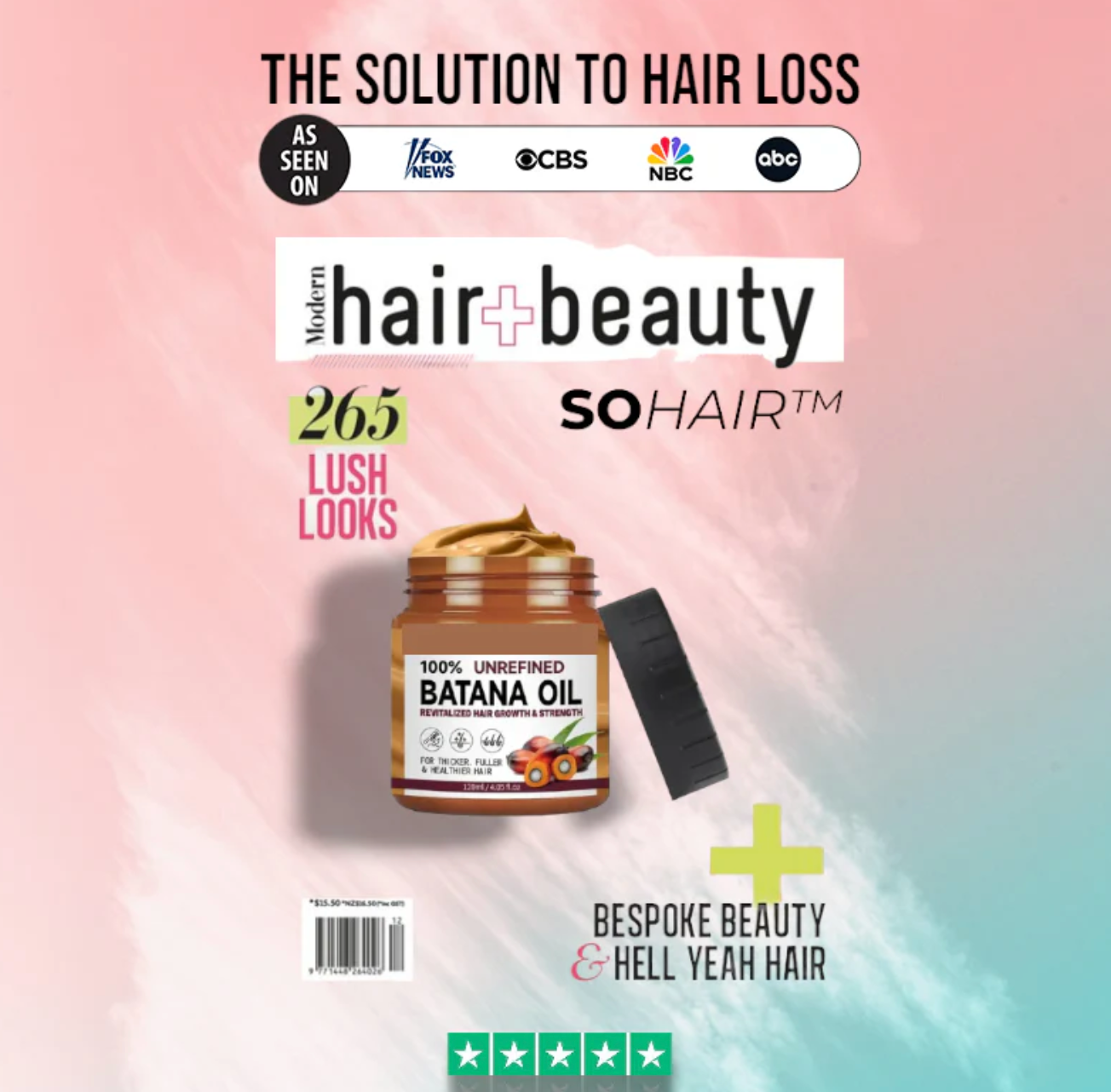 SOHair™ Batana Hair Oil | Buy 1 Get 1 FREE!